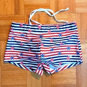 Men's Retro Fitted Swim Trunks